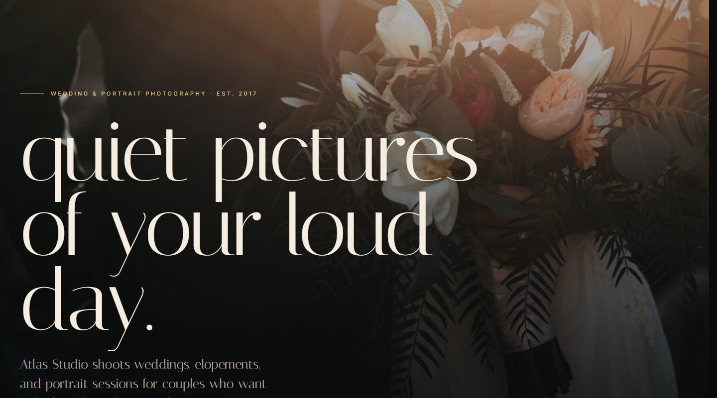 Photography template